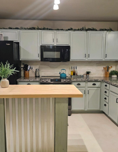 Remodeled kitchen